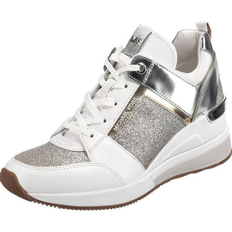 michael kors georgie wedge sneaker